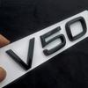 1 Stück 3D ABS Heckklappen Buchstaben Logo Emblem Abzeichen Aufkleber V40 V50 V60 V70 V90 Zubehör