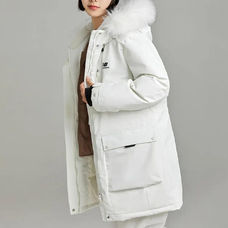 New Balance WMNS Down Jacket Women's White (Unisex) Down Jackets 5PC44432 IV