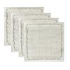 4Pcs Kitchen Dish Towels Easy To Clean Strong Water Absorption Soft Quick Drying Dish Clothes Stain-resistant Kitchen Towels