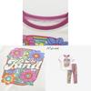 Girl Cotton Cartoon Short Sleeve Two Piece Set For Summer Playtime And Casual Wear