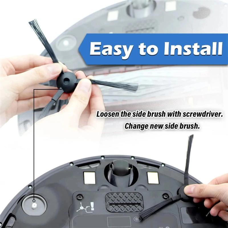 A65T-Replacement Side Brush For ILIFE Vacuum Models V3, V5 Spare Parts And Accessories