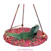 Reptile Summer Hammocks Lizards Hammock Bearded Dragons Round Crocheted Net Hammock Bed Crocheted Supplies