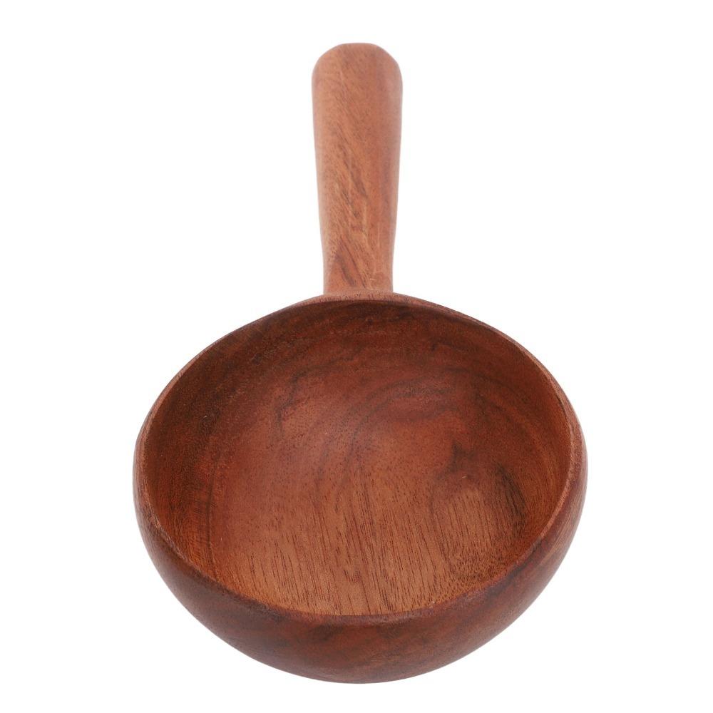 

Multifunctional Wooden Ladle Exquisite Polishing Wooden Soup Ladle Wooden Serving Spoon Cooking