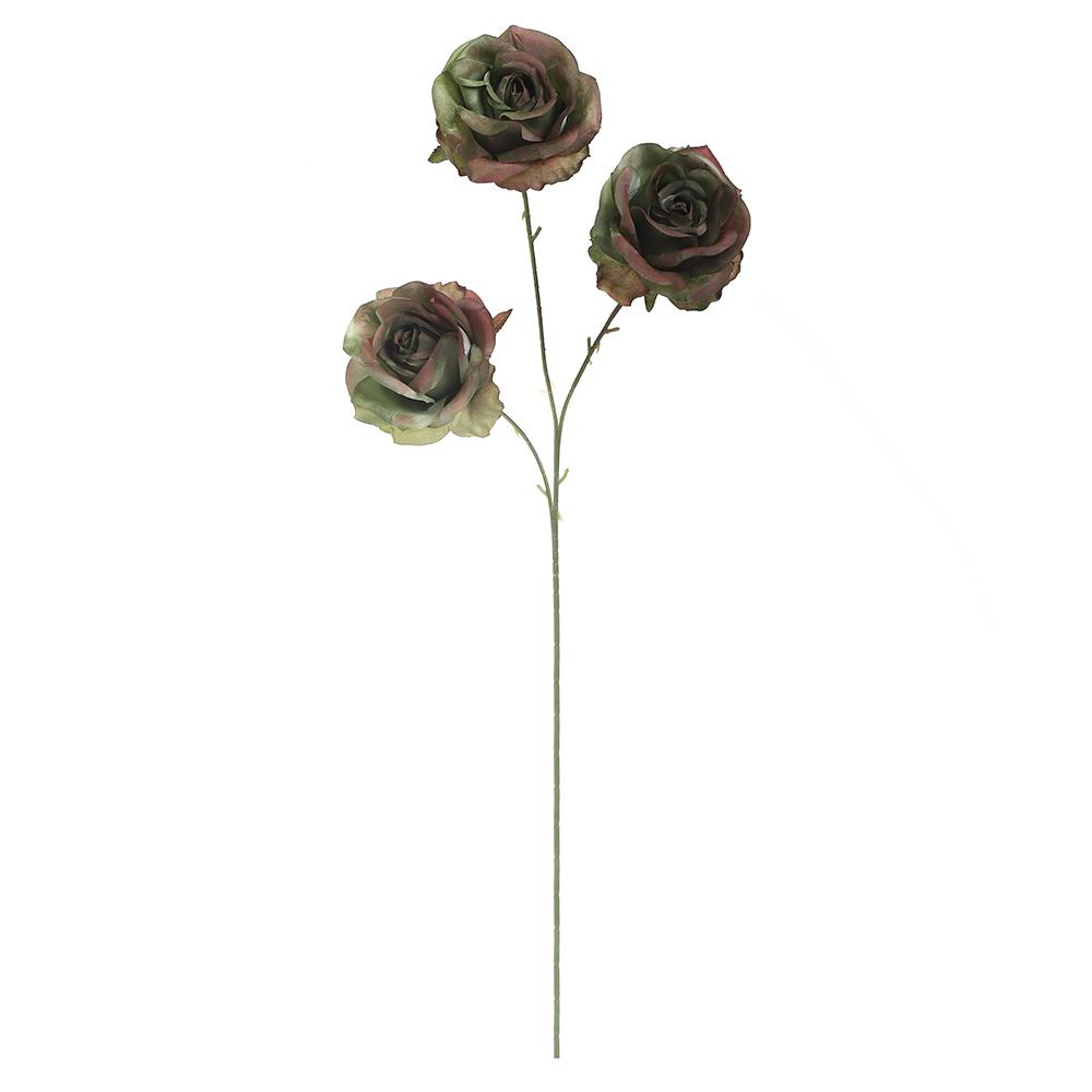 Rose Artificial Flowers Bouquet 67CM 3 Heads Fake Flower for Home Decor Garden Wedding Decoration DIY Vase Flower Arrangement