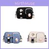 Fashion Nylon Crossbody Bag For Women With Woven Design For Street Style