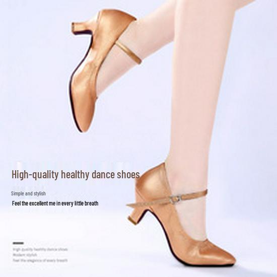 Women's Soft Sole Ballet & Dance Shoes - Gold/Silver, Cat Paw Design