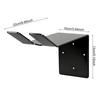 Ice Auger Wall Mount Ice Fishing Auger Holder Auger Storage Bracket with Expansion Screws for Easy Assembly And Secure Storage