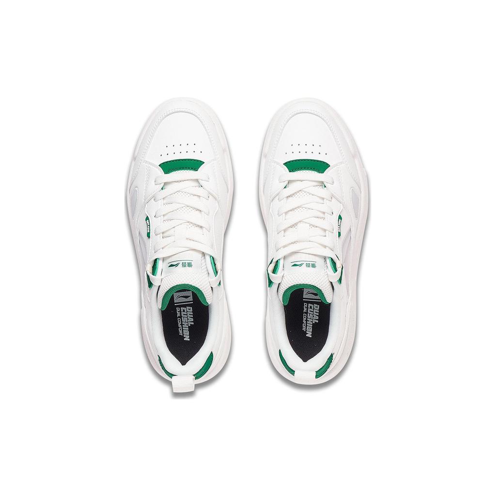 (WMNS) Li-Ning Common 80s 'White Grey Green' Women's AGCT228-1
