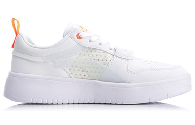 Li Ning Wave Superwave Lite Synthetic Leather Casual Lightweight And Breathable Low top Skateboard Shoes Men's AGCQ063-2