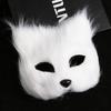 Sexy Imitation Toys Furry Fox Shape Face Mask Animal Cat Hair Halloween Cosplay Carnival Party Mask Masquerade Props Head Cover