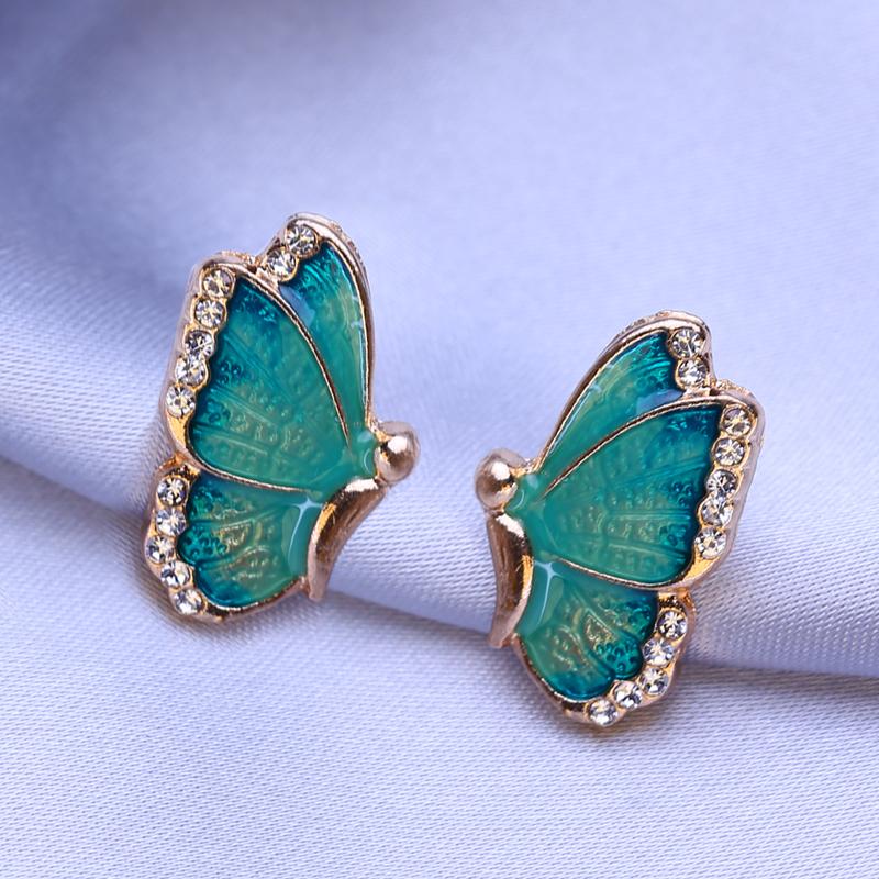 

FEEYOO Серьги бабочки для женщин Девушки Мода Серьги Шпильки Ювелирные изделия Giftt