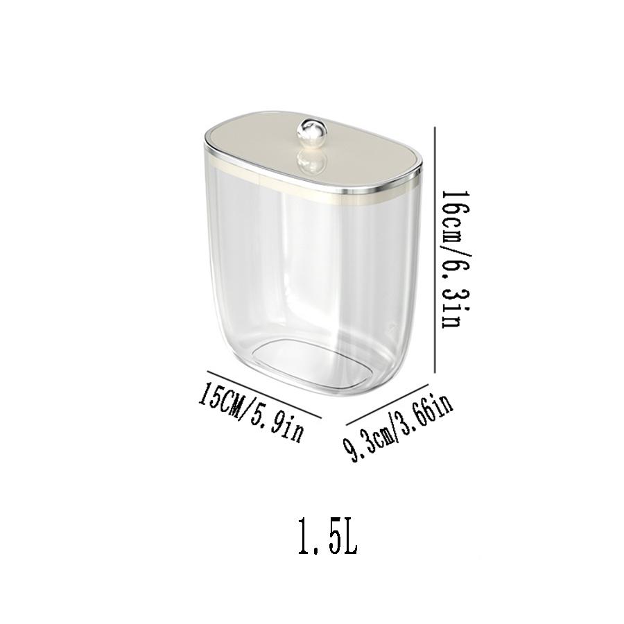 

1PCS Toy Storage Jar Household Transparent Children s Plastic Block Storage Jar Storage Box Organising Seal Jar