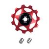 11T Bicycles Rear Derailleur Jockey Wheel Steel Bearing Pulley Road Bike Guide Roller Bicycles Rear Guide Wheel