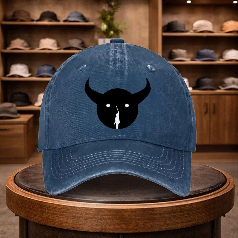 Unisexs Magic Minotaur Baseball Cap Outdoor Fashion Adjustable Casual Hat Urban Style Lightweight Fashion Duckbill Cap Four S