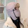 Men And Women Can Wear Lei Feng Hats, Masks Are Integrated, Windproof, Cold-Proof And Warm In Winter, Cycling Outdoor Ski Caps, Northeast Hats