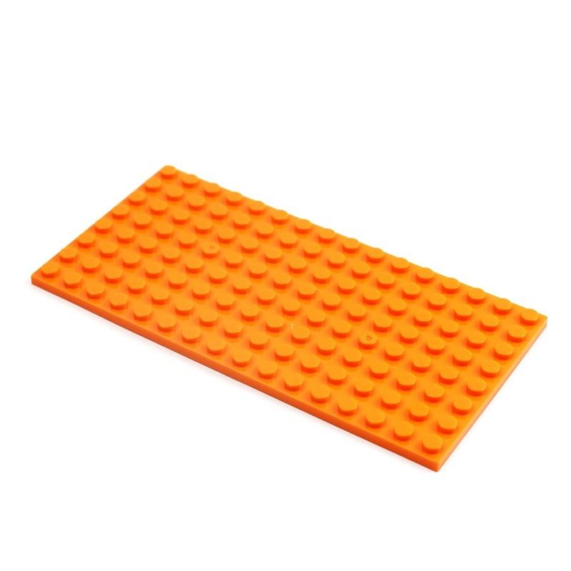 10PCS 8x16 Dots Double Sided Building Blocks BasePlate Small Particles Thin Plate Bricks DIY Creative 92348 Educational Toys