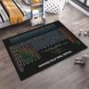 Modern Periodic Table of Elements Rug Suitable for use as an anti-slip game mat for living room and bedroom sofas