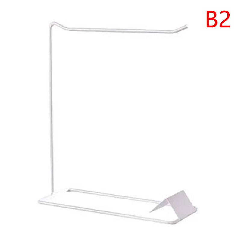Three-jaw Desktop Storage Holder Lipstick And Keychain Organizer Pendant Rack For Shop Nail Art Display Rack Jewelry Hanger