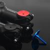Bicycle Stem Top Cap Alluminum Alloy Road Mountain Bike Headset Cap Cover Screws Stem Spacers For 28.6mm MTB Fork Tube Cover