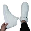 2025 neue Board-Schuhe Herbst und Winter Mid-Top trendige Herrenschuhe Sport trendige Schuhe Herren Casual vielseitige kleine weiße Schuhe Herren