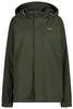 CMP Waterproof Jacket Made of Ripstop Fabric (39X7367) Man Buttons Hood (39X7367) Oil Green
