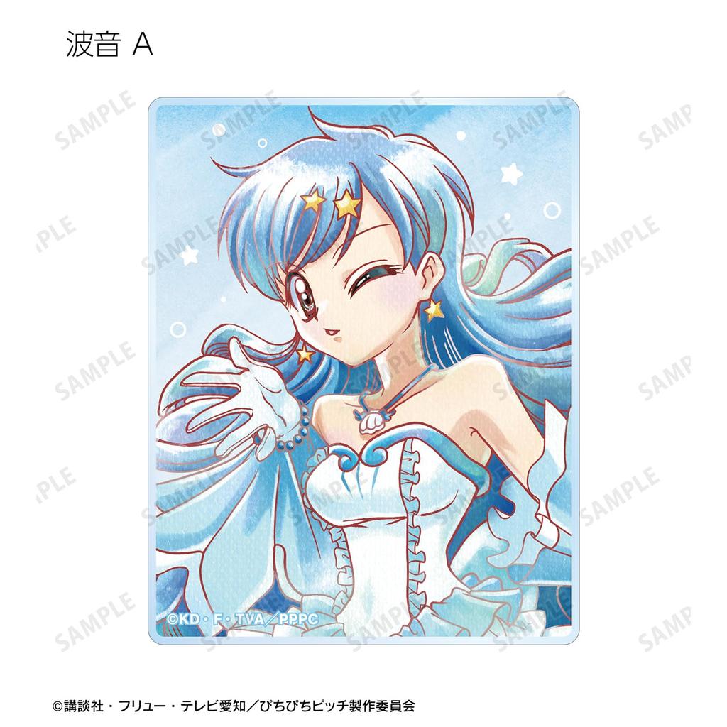 Pichi Anime 20th Anniversary Edition Trading Ani Art aqua label Acrylic Cards Box of 9 "Melody Melody"