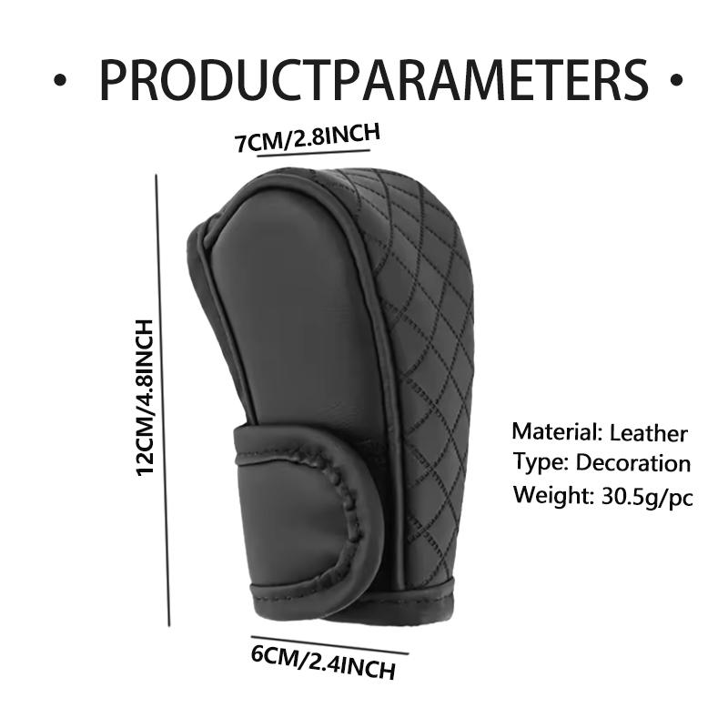 Car Center Console Gear Shift Knob Protection Cover Handle Case For Skoda octavia a5 a4 mk1 2 fabia superb rapid mk3 yeti 2006 agi488