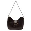 Large Capacity Monochromatic Shoulder Bag for Women Feminine Armpit Bag Simple and Casual Retro Fashion New