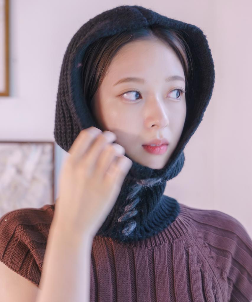Sodamon Mimin Johnson Knit Balaclava 3 Colors