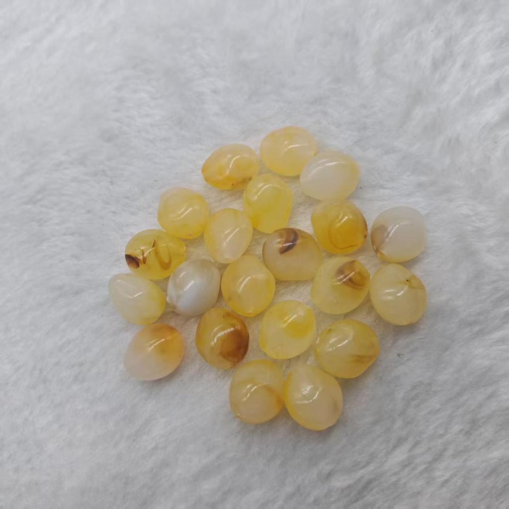 Multi-color Water Drop Acrylic Beads: Imitation Stone, Amber, Agate, Lapis Lazuli Shapes for DIY Jewelry