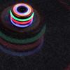 Toy Flash LED Light Colorful Imitation Wood Gyro Music Gyro Music Gyroscope Spinning Gyro
