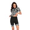 Split Short-sleeved Surfer Suit Sunscreen Women's Swimsuit Wetsuit Fashion Swimsuit