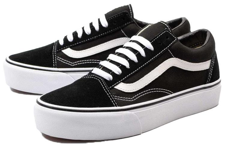 Men's Sneakers Vans Old Skool Platform Black White Black/White