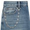 Unique Hollow Star Charm Chain Extender Fashion Jewelry Chain Stainless Steel Texture Perfect for Necklace and Styling