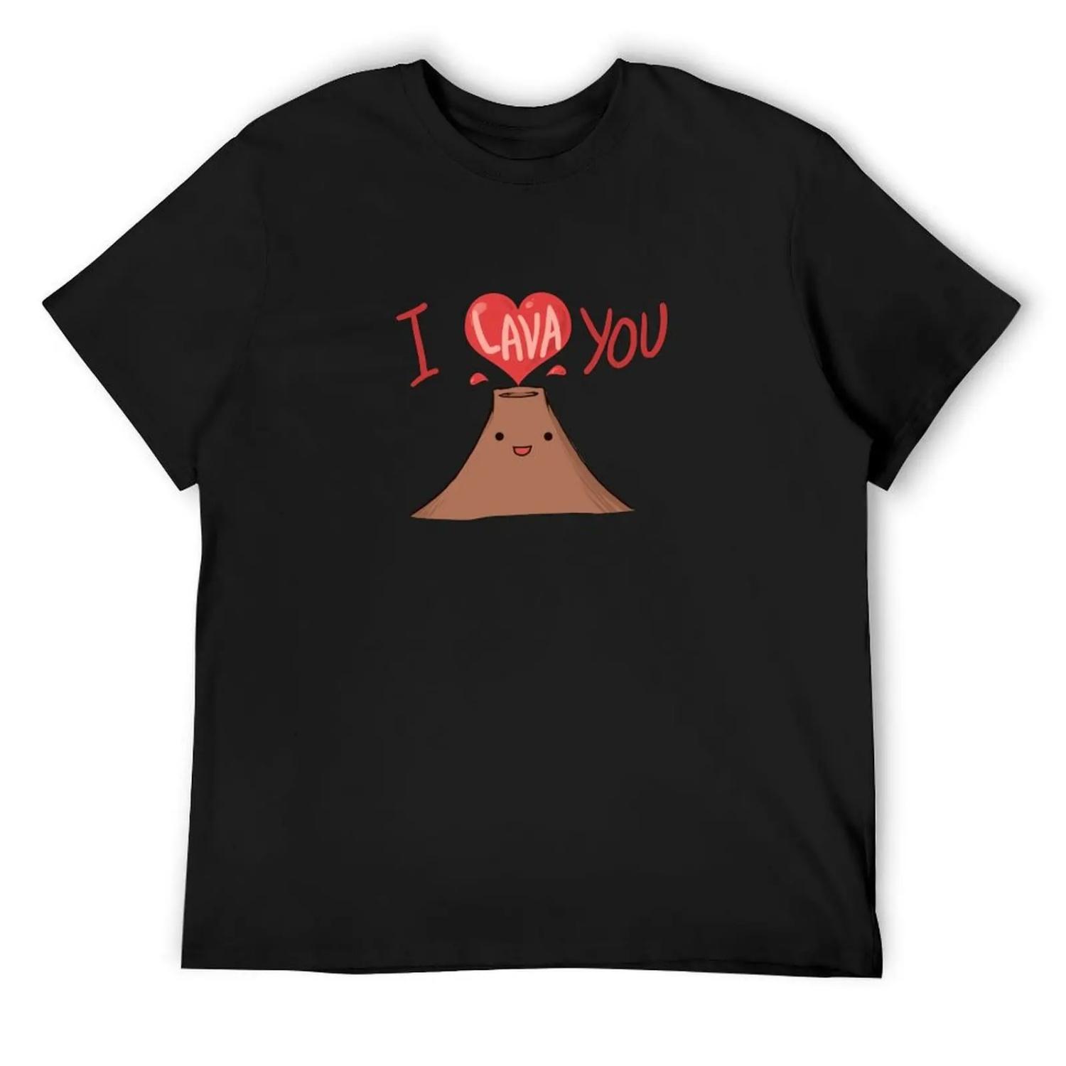 I LAVA YOU T-Shirt blanks graphic t shirt vintage vintage graphic tee anime mens t shirts pack S