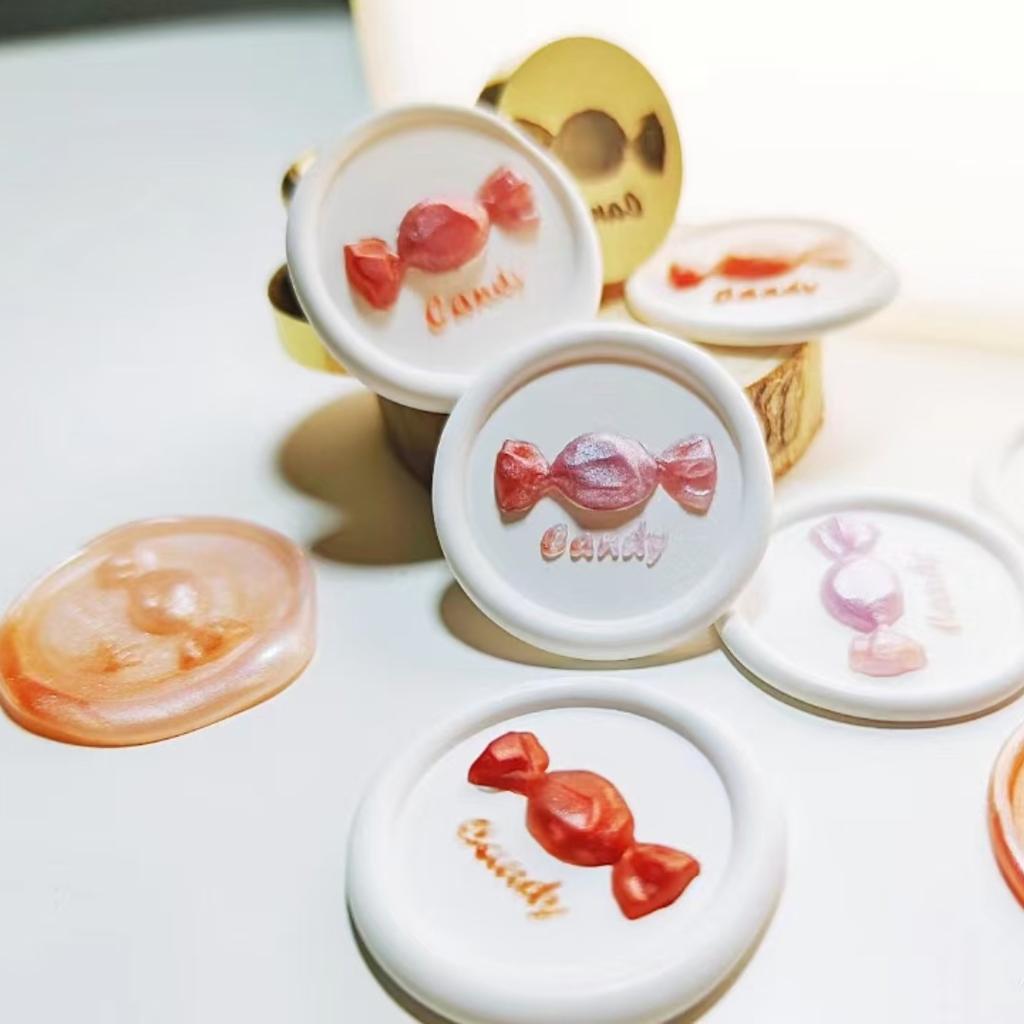Retro Sealing Wax Stamp Copper Seal Stamp Stamp Series Stamp Design Envelope Sealing Decoration Scrapbooking