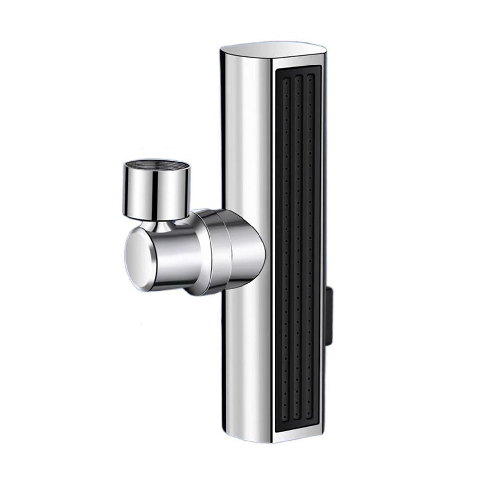 3 Speeds Faucet Extender High Pressure Anti-Splash 360° Swivel Spout Sprayer Swivel Design Waterfall Flow Kitchen Faucet