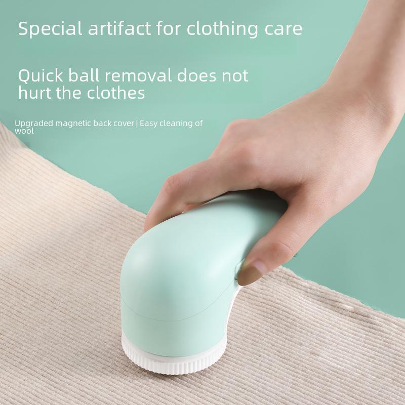 Dispozitiv de îndepărtare a mingilor din material textil reîncărcabil și aparat de ras pentru haine și pantaloni