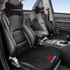 Car Seat Cover Front Rear Flocking Cloth Fabric Cushion Seat Head Neck Rest Cushion Headrest For Citroen C6 DS C3 C4L C-ELYSEE