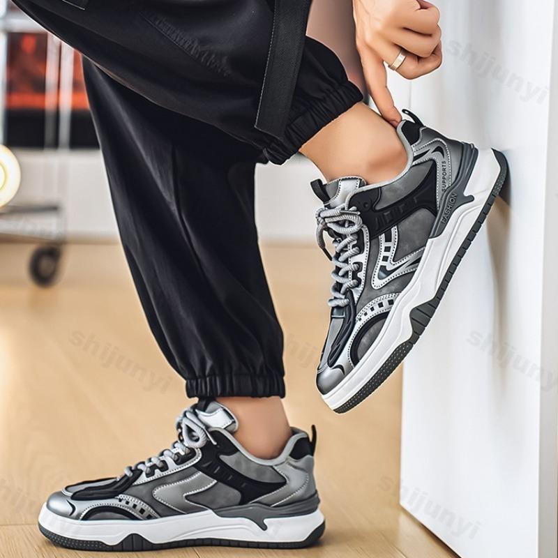 Fashion 2025 Autumn New Men's Fashion Versatile Low Top Thick Sole Sports Shoes Trendy Comfortable Non Slip Niche Design Chunky sneakers