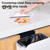 Mini Countertop TPR Scraper Bathroom Glass Wipe Compact Design Portable Scratch-Free Glass Wipe Cleaning Tool