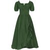 Abito Formale da Donna Medievale Rinascimentale Retro Irregolare per Palcoscenico