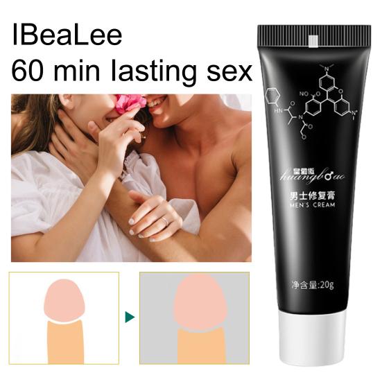 20g Penis Gel Non-irritating Good Lubrication Portable Safe No Side Effects Prolong Ejaculation Time Mini Men Penis Care Cream for External Use
