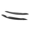 1 Pair Hdlight Eyebrow Left Right Fade Proof Front Hdlight Eyelid Trim for X5 E70 2008 to 2013