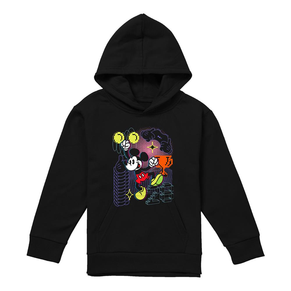 Mickey Mouse Childrens/Kids Gamer Pixel Hoodie