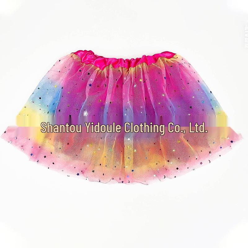 

Детское платье на Праздник урожая - Европейский и американский сценический костюм для девочек с подъюбником-полуюбкой One Size [100-130CM]