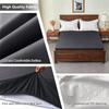 Waterproof Mattress Protector Soft Breathable Fitted Bed Cover, 18" Deep Pocket Noiseless Mattress Pad - Machine Washable, for Kids & Elderly