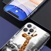 Cute Cartoon Giraffe Animal Phnoe Case for Iphone 17 Air 16 16E 11 12 13 Mini 14 Plus 15 Pro Max 7 8 + SE 2020 Phone Cover Coque