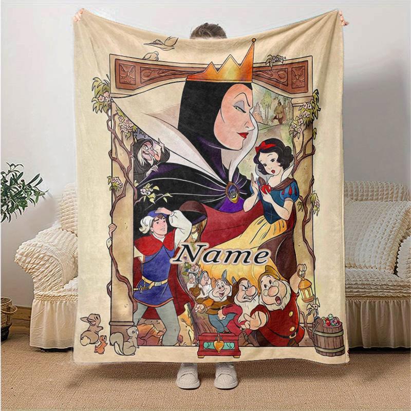 Custom 1pc Seven Dwarfs Adventure Blanket, Soft And Comfortable Blanket, Casual Warm, Camping Travel Blanket, Good Birthday Gift Q9089