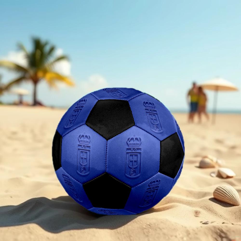 Real Oviedo Soccer Ball Colorful All Ages Machine Stitched PVC Competition Ready Durable High-Bounce.SIZE5